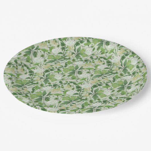 Viktorianisch Meadow Pappteller (Schrägansicht)