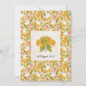 Viktorianisch Meadow Save The Date (Rückseite)