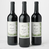 Viktorianisch Meadow Weinetikett (Flaschen)