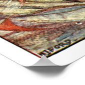 Viktorianisch Mermaid Art von H J Ford Poster (Ecke)