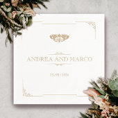 Viktorianisch Moth Elegant Gotische Hochzeit Serviette