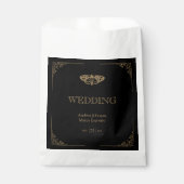 Viktorianisch Moth Elegante Gotische Gastgeschenk Geschenktütchen (Vorderseite)