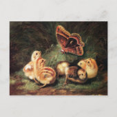 Viktorianisch Ostern Feiertagspostkarte (Vorderseite)