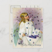 Viktorianisch Ostern Feiertagspostkarte (Vorne/Hinten)