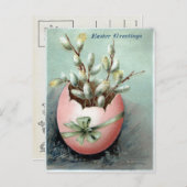 Viktorianisch Ostern Feiertagspostkarte (Vorne/Hinten)