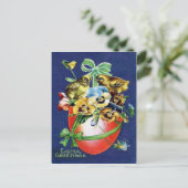Viktorianisch Ostern Feiertagspostkarte (Stehend Vorderseite)