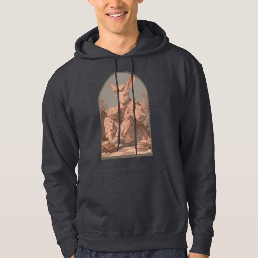Viktorianisch Ostern, Kaninchenjunge, Hoodie (Vorderseite)