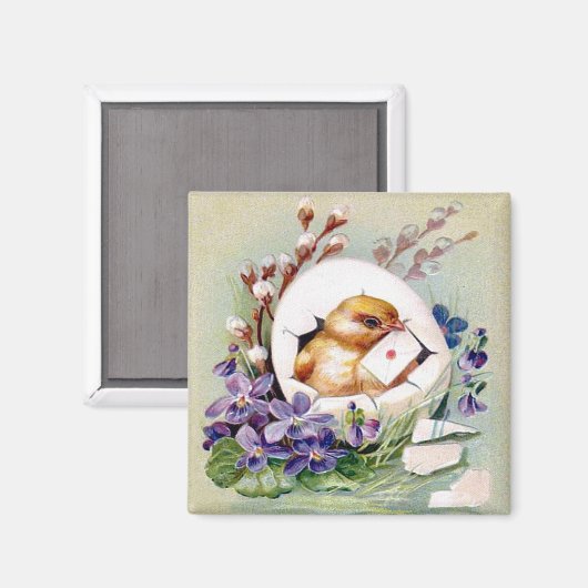Viktorianisch Ostern Magnet (Vorderseite/Rückseite)