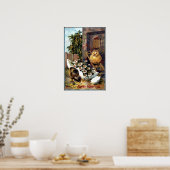 Viktorianisch Ostern Poster (Küche)