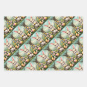 Viktorianisch Ostern, Waldland Ostern, Ostern von Geschenkpapier Set (Vorderseite 3)