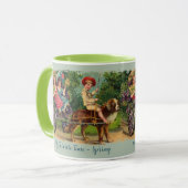 Viktorianisch Parade Springtime Kaffee Tasse (Vorderseite Links)