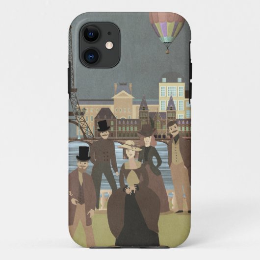Viktorianisch Paris Case-Mate iPhone Hülle (Rückseite)