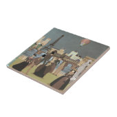 Viktorianisch Paris Fliese (Seite)