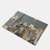 Viktorianisch Paris Fußmatte (Schrägansicht)