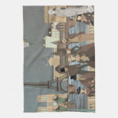 Viktorianisch Paris Geschirrtuch (Vertikal)