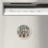 Viktorianisch Paris Magnet (In Situ (Geschirrspüler))