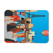 Viktorianisch Paris Magnet (Horizontal)