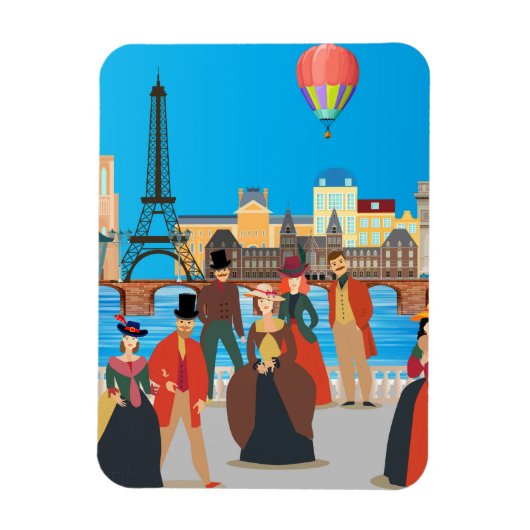 Viktorianisch Paris Magnet (Vertikal)