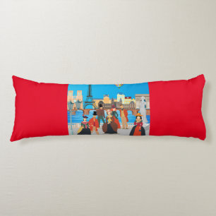 Viktorianisch Paris Seitenschläferkissen