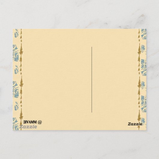 Viktorianisch Parlor_Mary Postkarte (Rückseite)