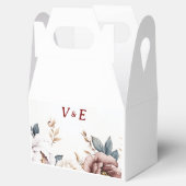 Viktorianisch Peony Luxe Gastgeschenk Hochzeit Box Geschenkschachtel (Geöffnet)