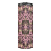 Viktorianisch Pink Mauve Elegant Thermosbecher (Rückseite)