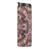 Viktorianisch Pink Mauve Elegant Thermosbecher (Nach rechts gedreht)