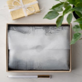 Viktorianisch Red Head Beauty Decoupage Seidenpapier (Geschenk)