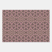 Viktorianisch rosa Antike Geschenkpapier Set (Vorderseite)