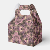 Viktorianisch rosa Antike Geschenkschachtel (Rückseite)