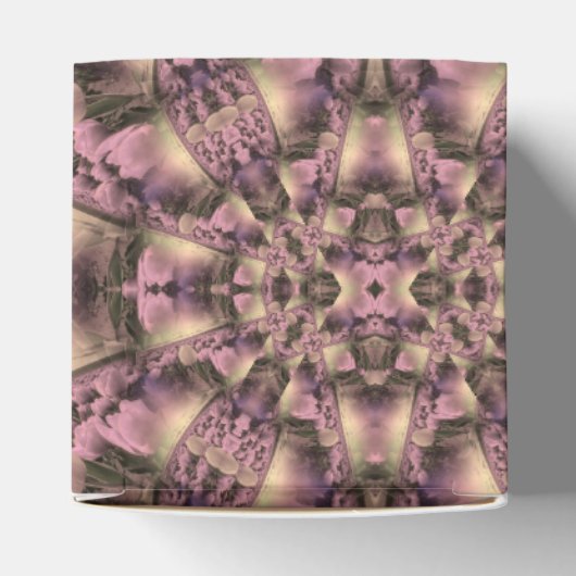 Viktorianisch rosa Antike Geschenkschachtel (Oben)