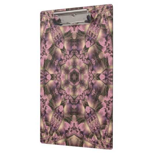 Viktorianisch rosa Antike Klemmbrett (Links)