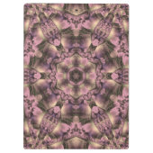 Viktorianisch rosa Antike Klemmbrett (Rückseite)