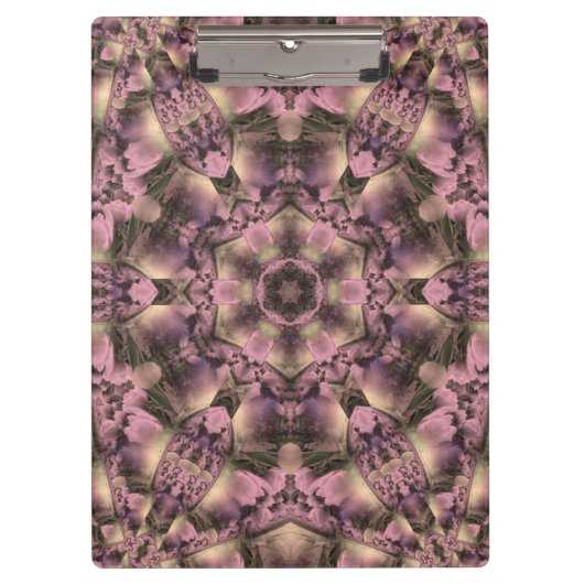 Viktorianisch rosa Antike Klemmbrett (Vorderseite)