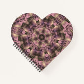 Viktorianisch rosa Antike Notizblock (Vorderseite)