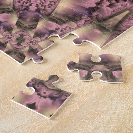 Viktorianisch rosa Antike Puzzle (Seite)