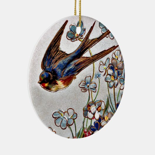 Viktorianisch Schlucken Weihnachtsschmuck (Rechts)