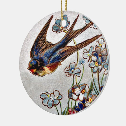 Viktorianisch Schlucken Weihnachtsschmuck (Links)