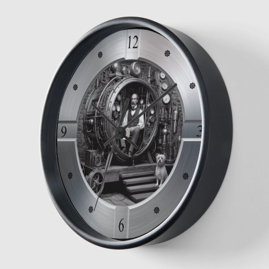 Viktorianisch Scientist ~ Steampunk-Time Machine ~ Uhr (Winkel)