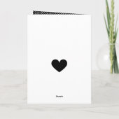 Viktorianisch Skull Cameo Feiertagskarte (Rückseite)