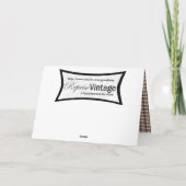 Viktorianisch Sleigh Ride Weihnachten (Rückseite)