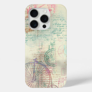 Viktorianisch Steampunk   Aquarellgrunge Pastell Case-Mate iPhone Hülle