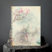 Viktorianisch Steampunk | Aquarellgrunge Pastell Notizblock