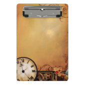 Viktorianisch Steampunk Couple Mini Klemmbrett (Vorderseite)