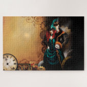 Viktorianisch Steampunk Couple Puzzle (Horizontal)