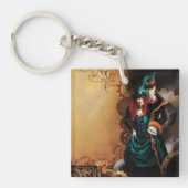 Viktorianisch Steampunk Couple Schlüsselanhänger (Vorderseite)