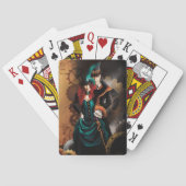 Viktorianisch Steampunk Couple Spielkarten (Rückseite)
