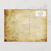 Viktorianisch Steampunk Danke Postcard Postkarte (Rückseite)