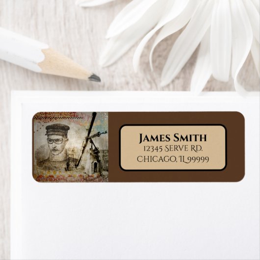 Viktorianisch Steampunk Inventor Scientist Telesco (Insitu)