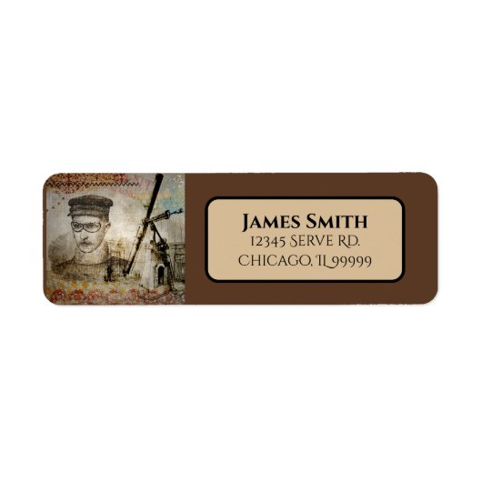 Viktorianisch Steampunk Inventor Scientist Telesco (Vorne)